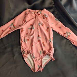 Carter's Girls Long Sleeve One-Piece Swimsuit - Size 5T